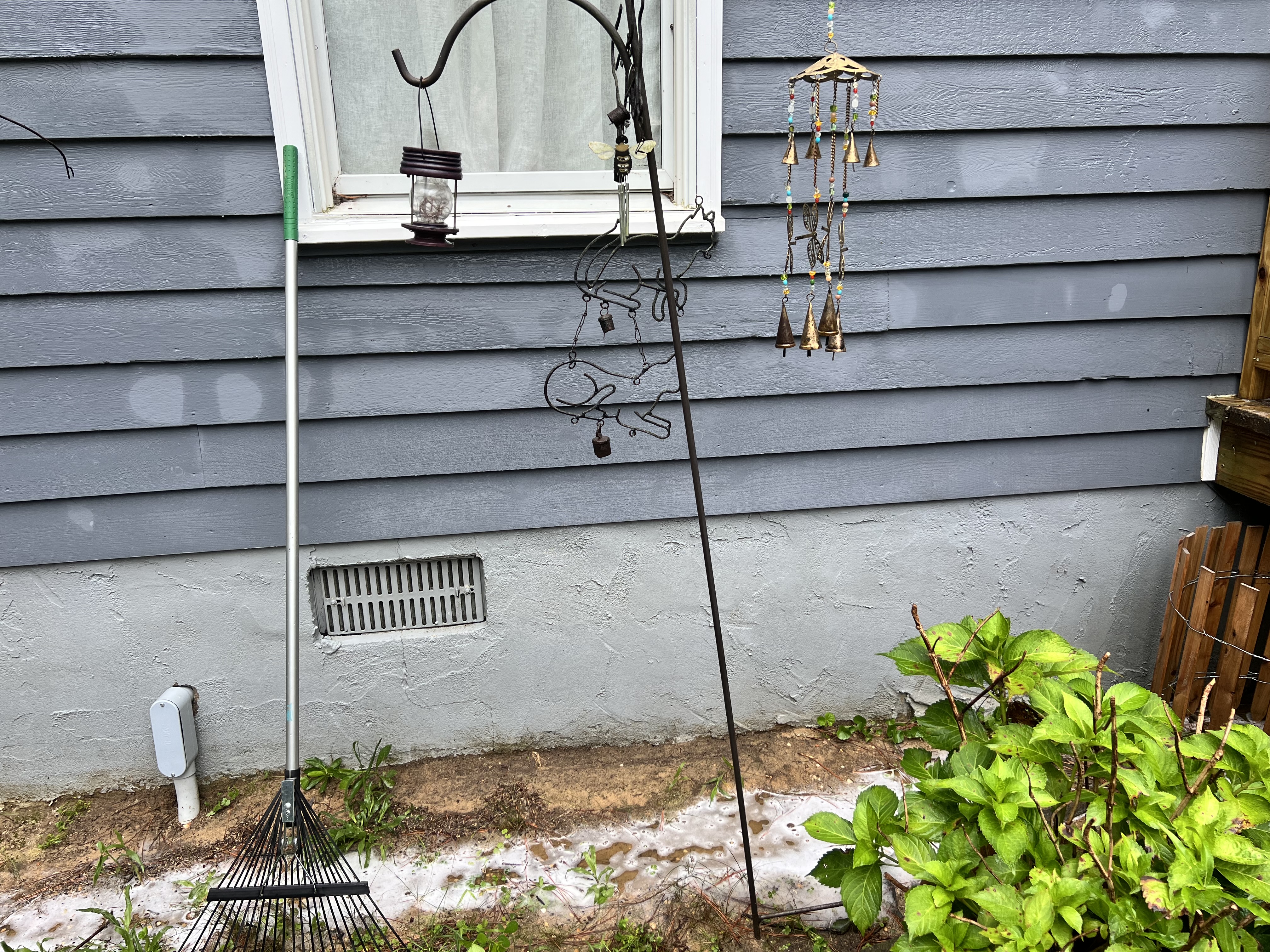 Before and after House Washing